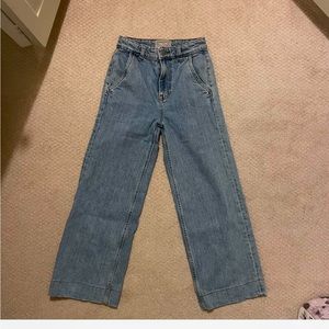 Everlane wide leg jeans